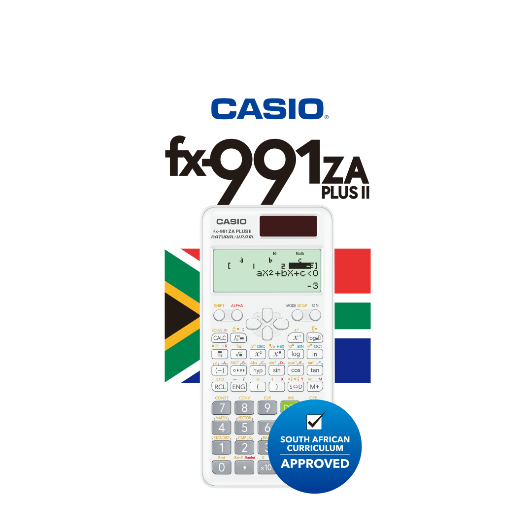 Casio FX-991ZA Plus II Scientific Calculator White