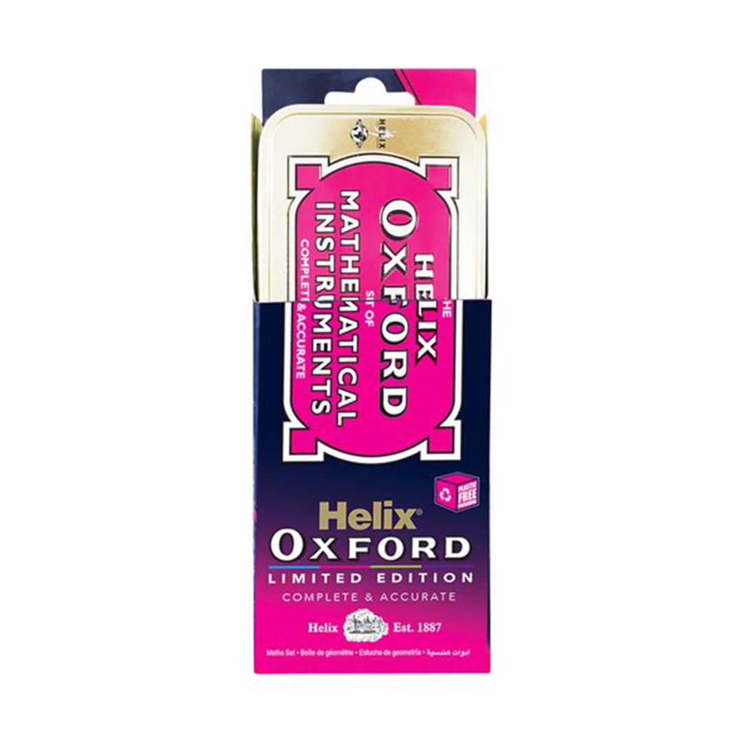 Helix Oxford Math Set Limited Pink 10 Piece