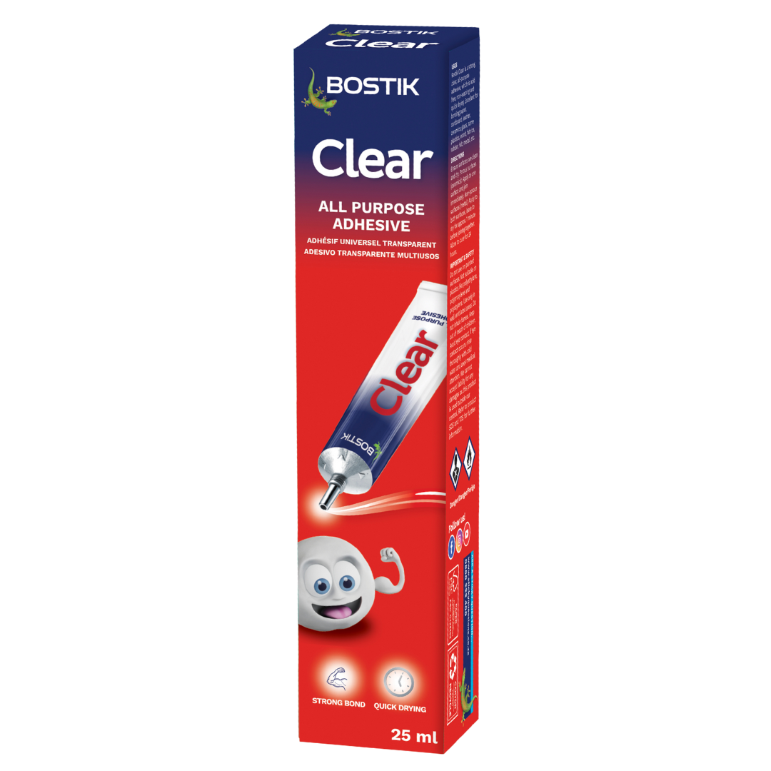 Bostik Clear All Purpose Adhesive Glue 25ml