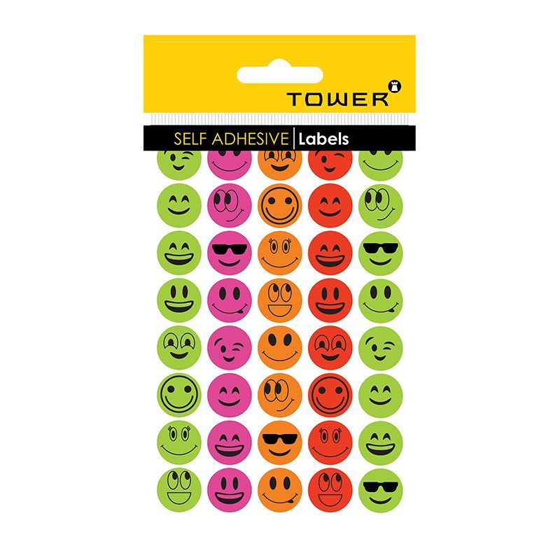 Tower Stickers Faces Set of 200