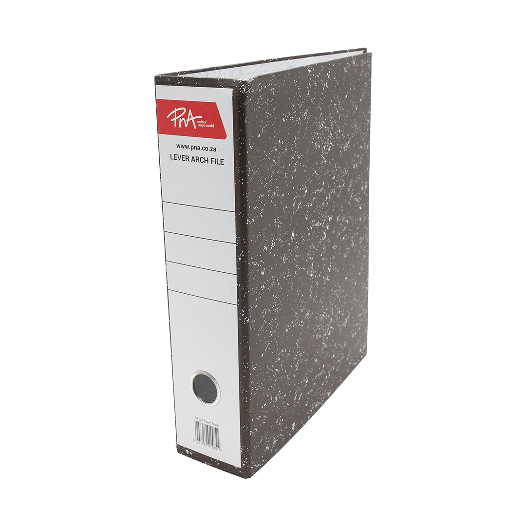 PNA Lever Arch File Board Mottled A4 75mm