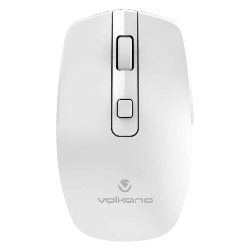 Volkano Granite Series Rechargeable Wireless Mouse White