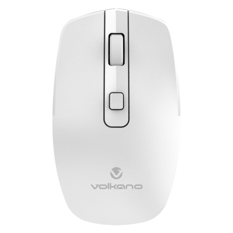 Volkano Granite Series Rechargeable Wireless Mouse White