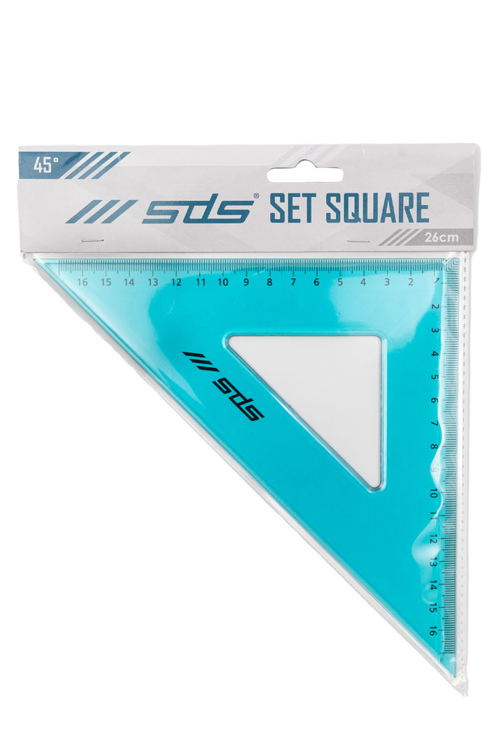 SDS Set Square 45 Degree 26cm - PNA Somerset Mall