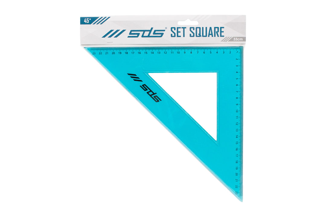 Set Squaew SDS Set Square 45 Degree 26cm PNA Hermanus Station Mall