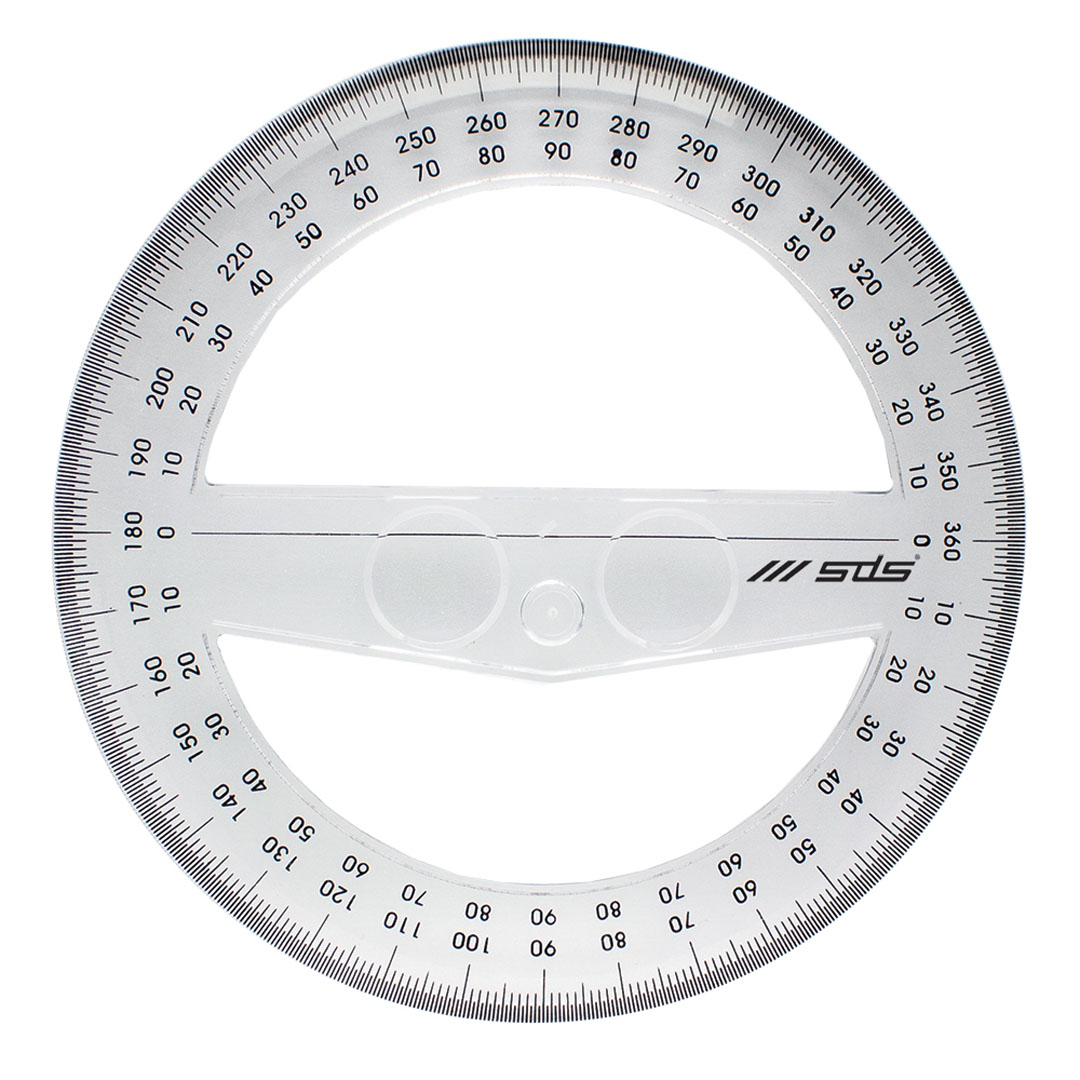 SDS Protractor 360 Degree 15cm