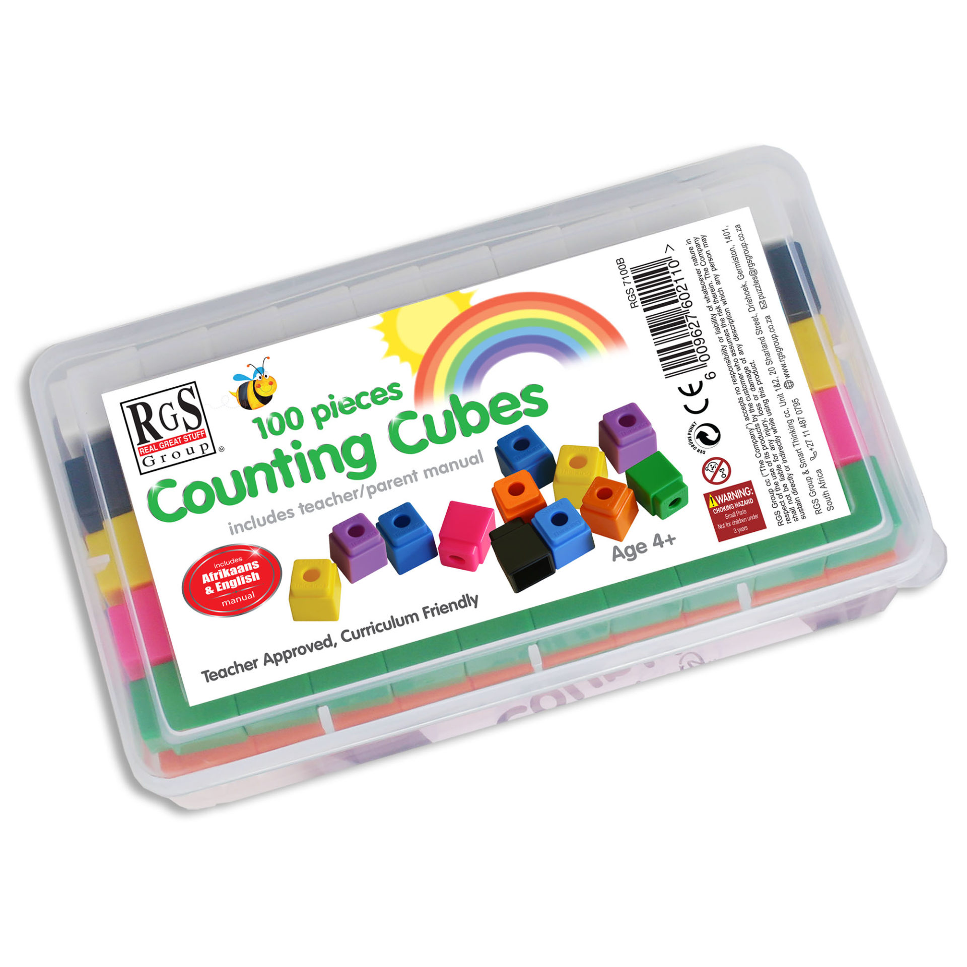 RGS Counting Cubes 100 Piece
