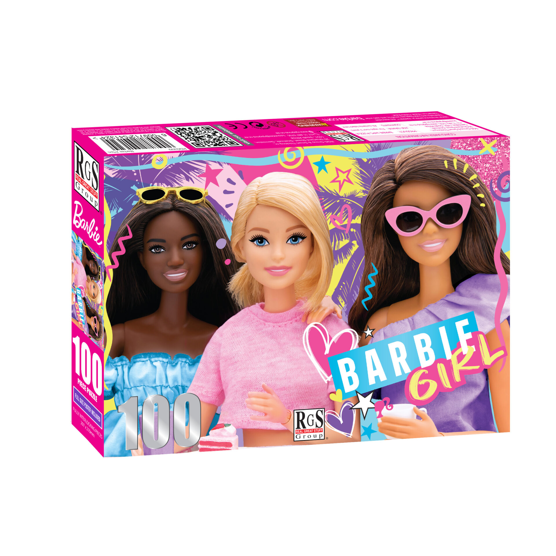 RGS Barbie Girls Puzzle 100 Piece