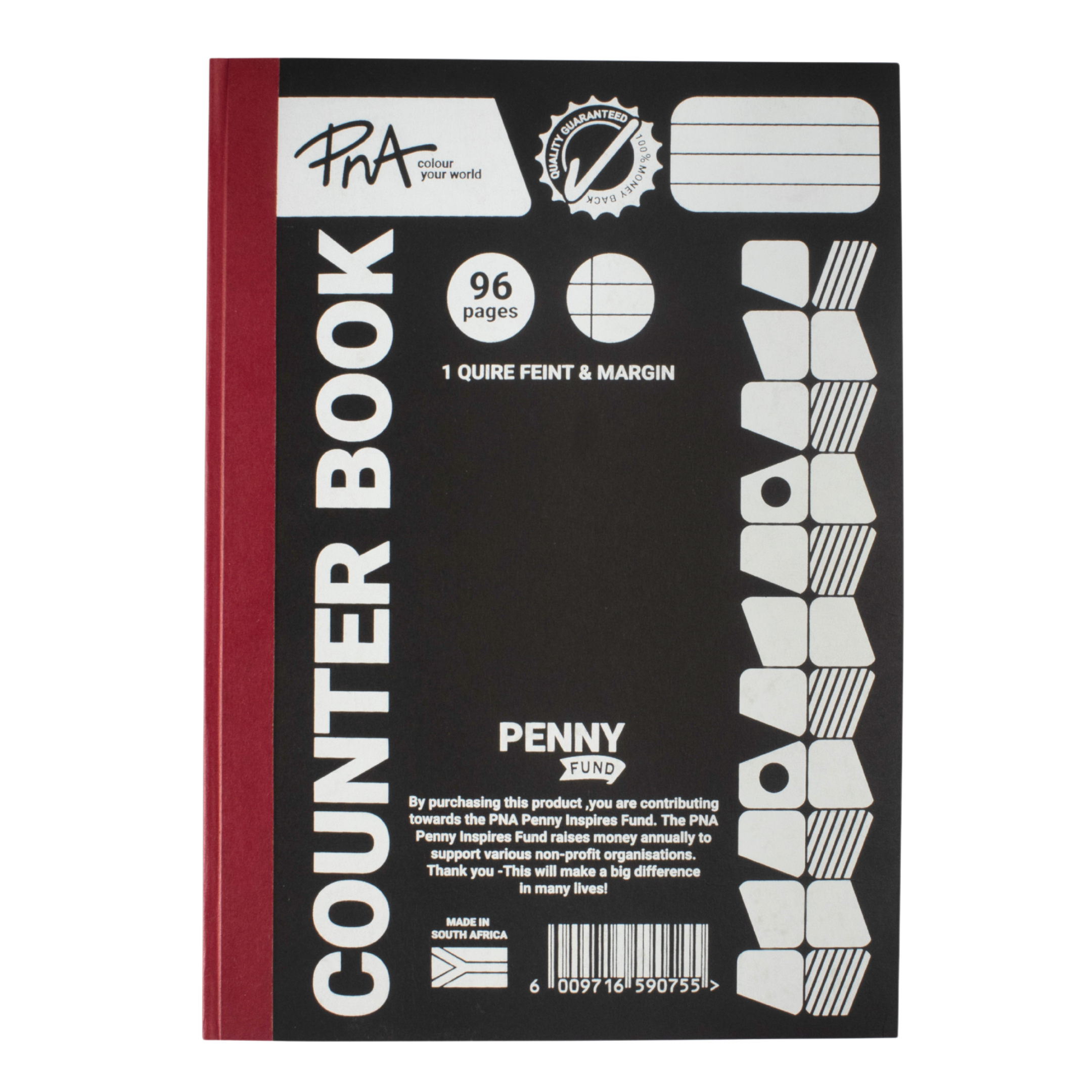 PNA Counter Book 1 Quire 96 Page F/M