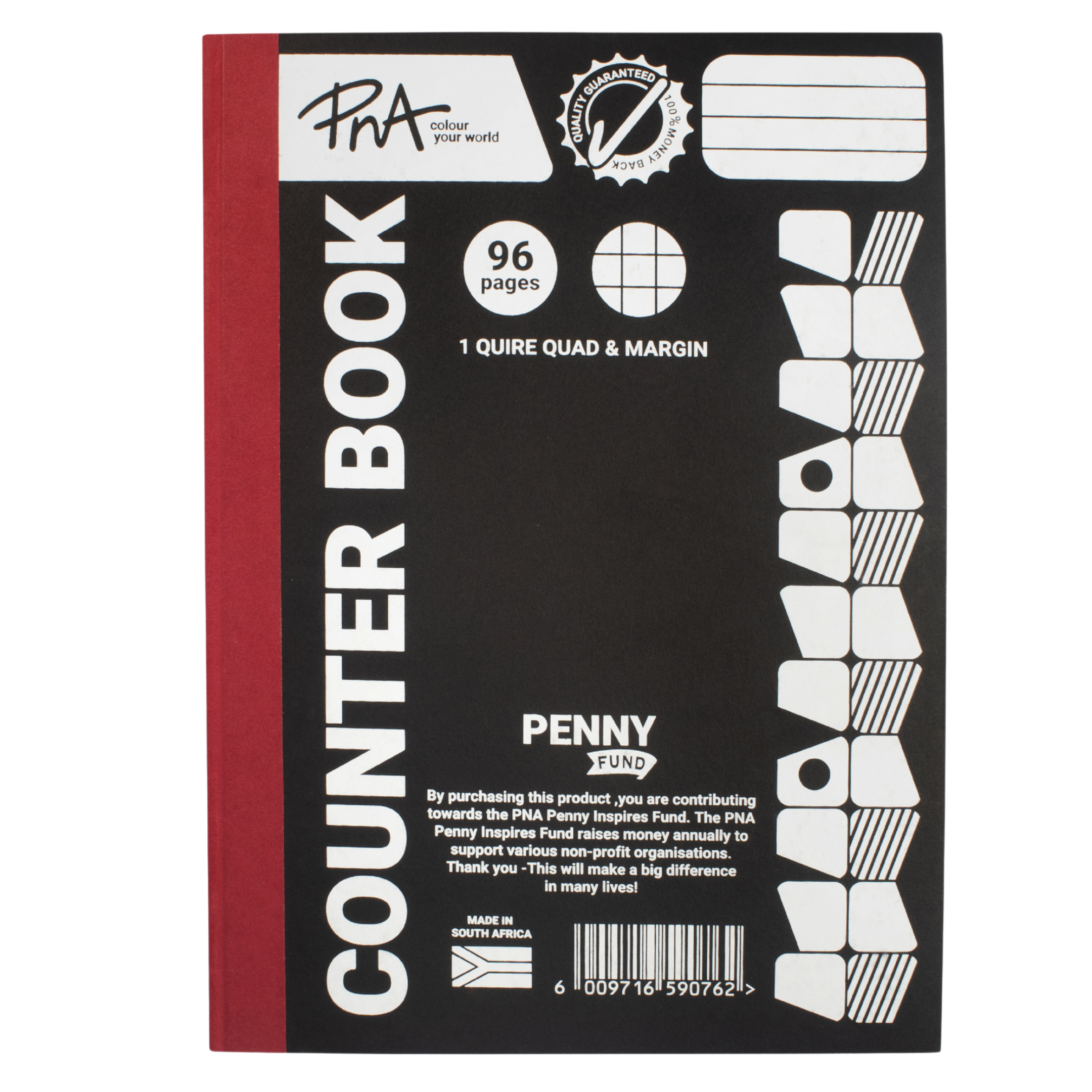 PNA Counter Book 1 Quire 96 Page Q/M
