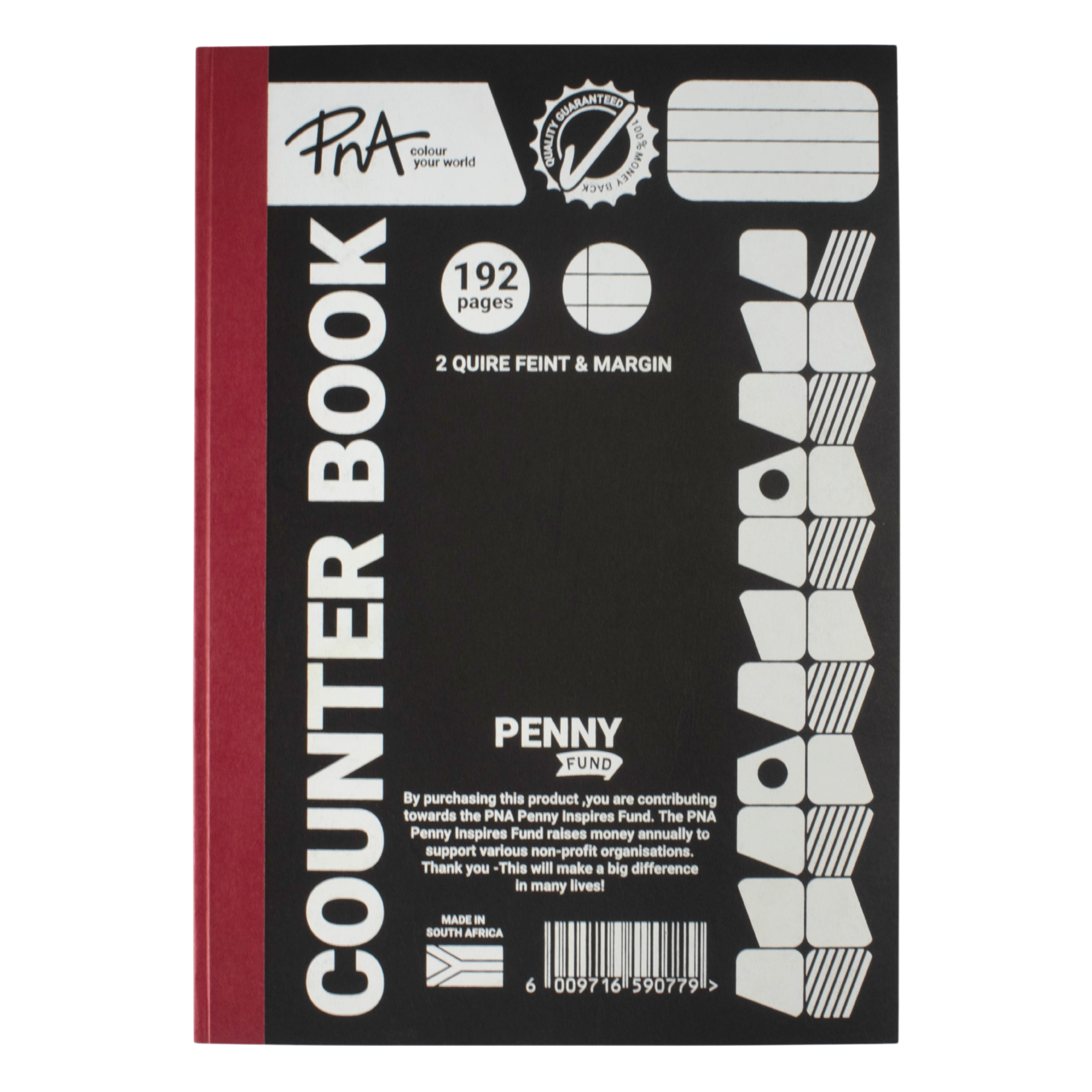 PNA Counter Book 2 Quire 192 Page F/M