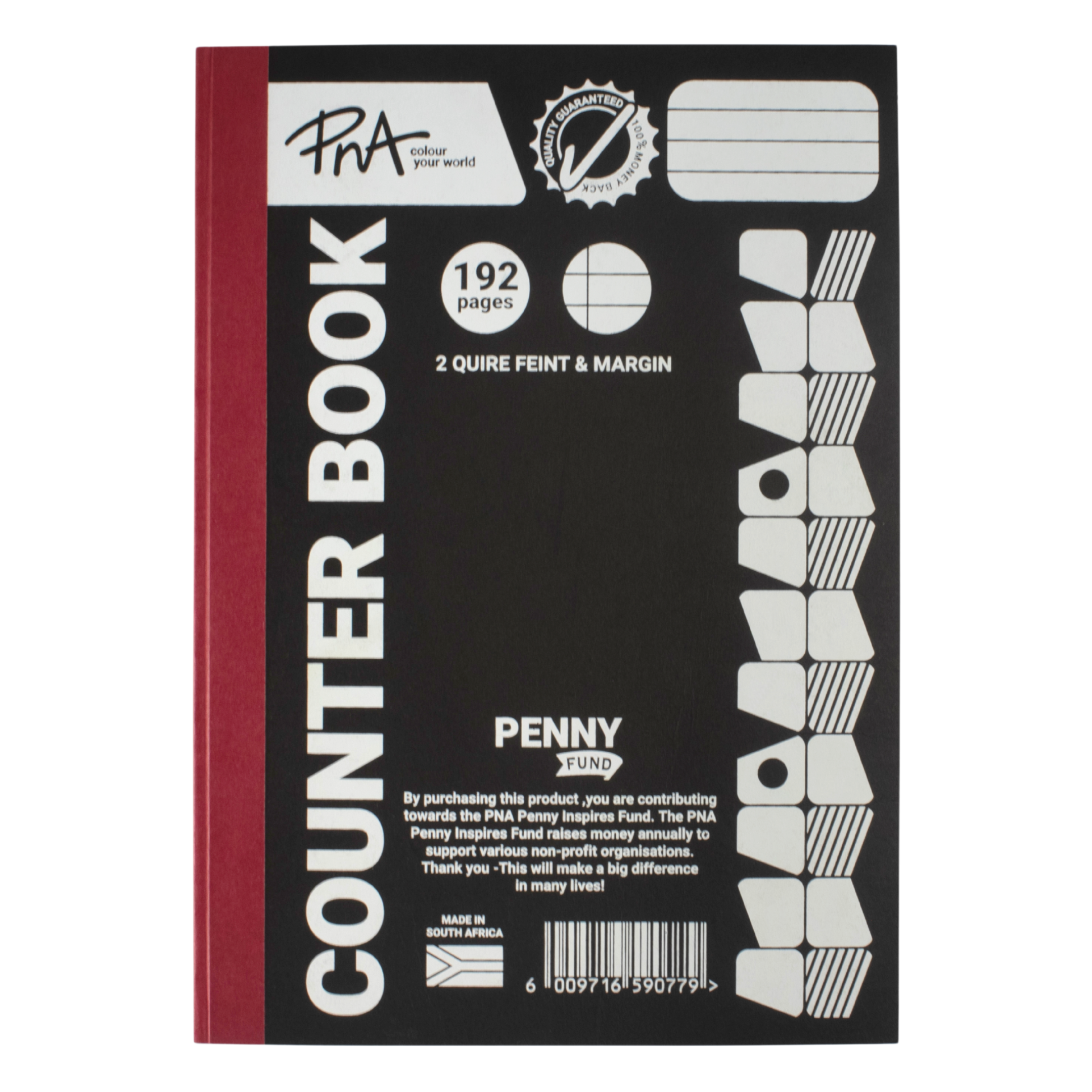 PNA Counter Book 2 Quire 192 Page F/M