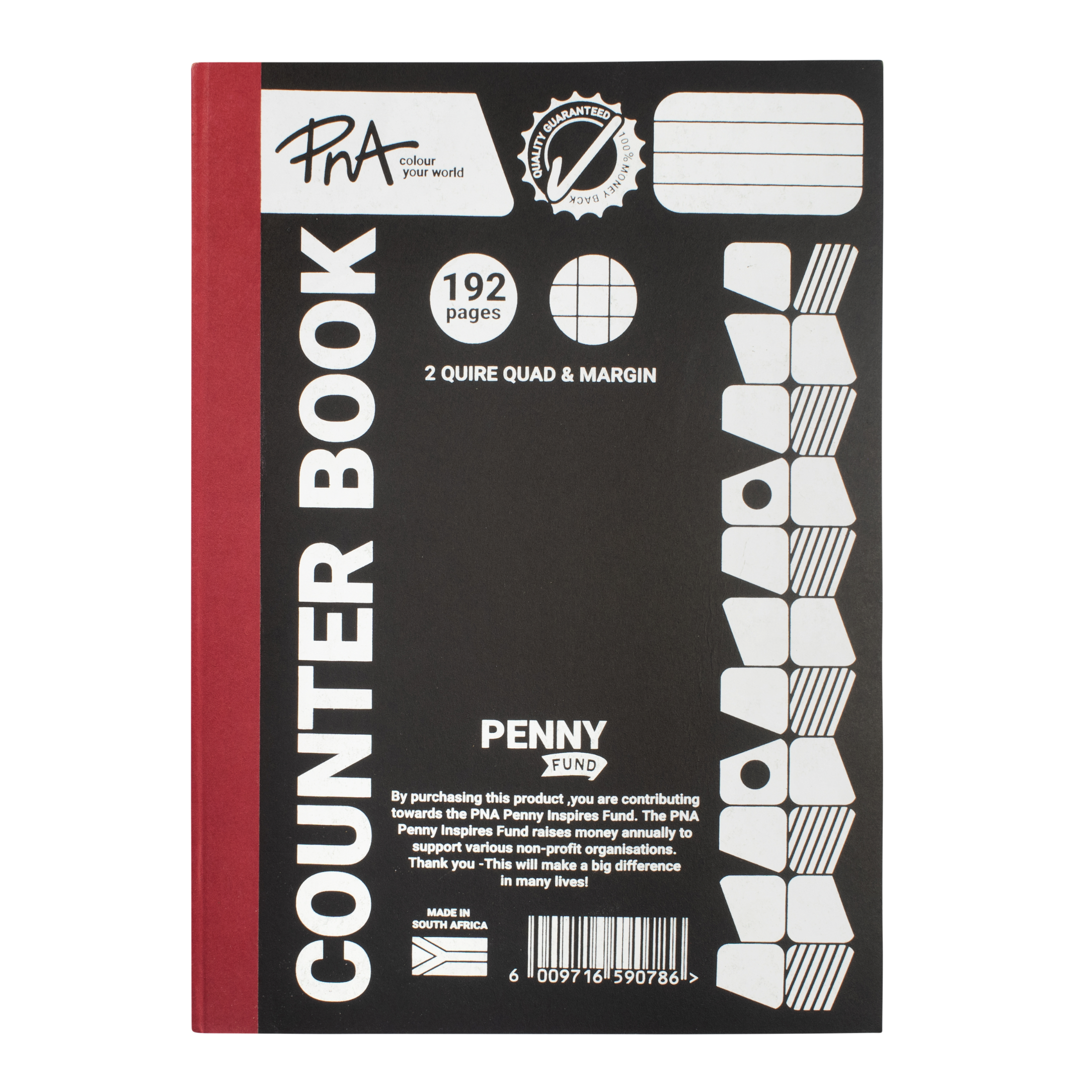 PNA Counter Book 2 Quire 192 Page Q/M