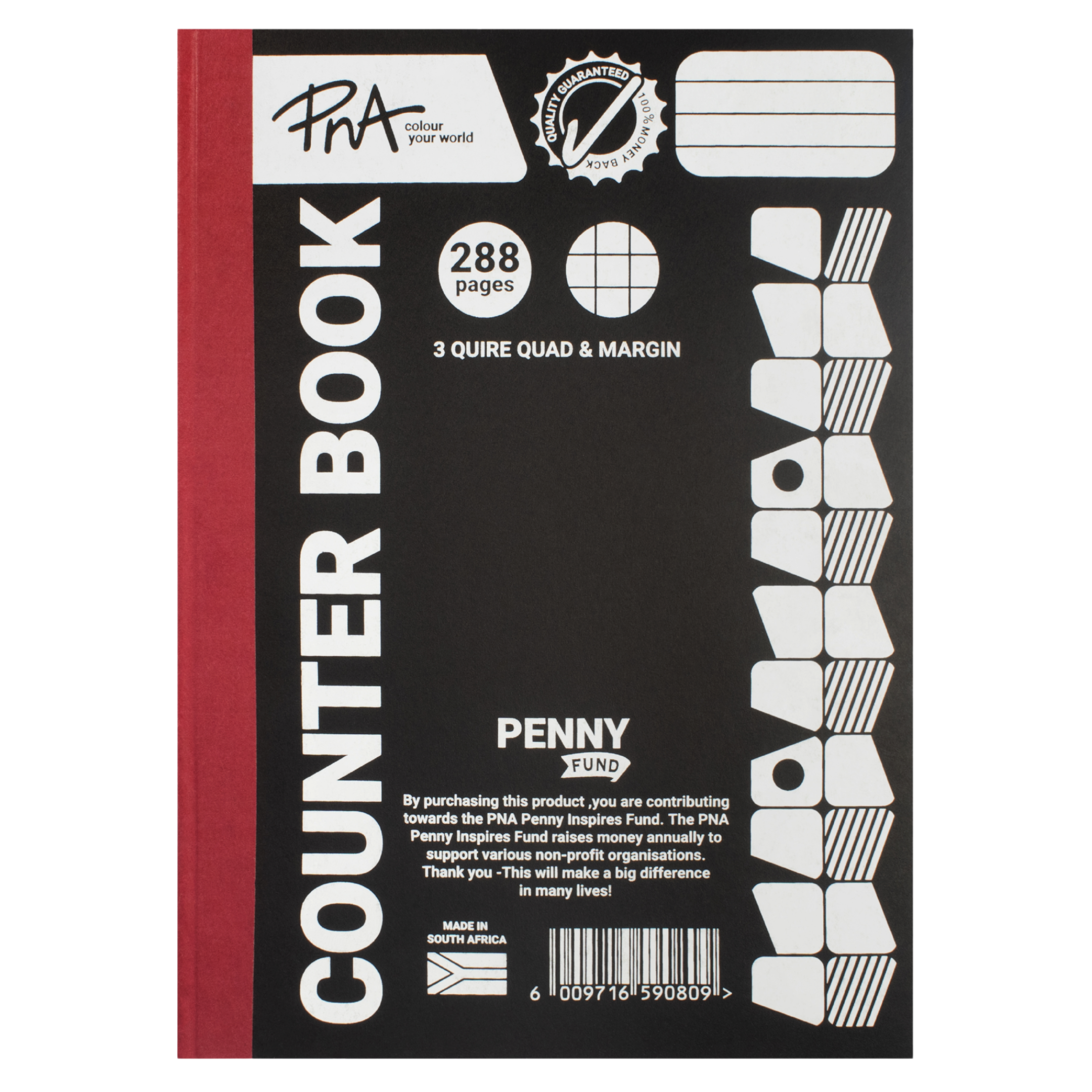 PNA Counter Book 3 Quire 288 Page Q/M