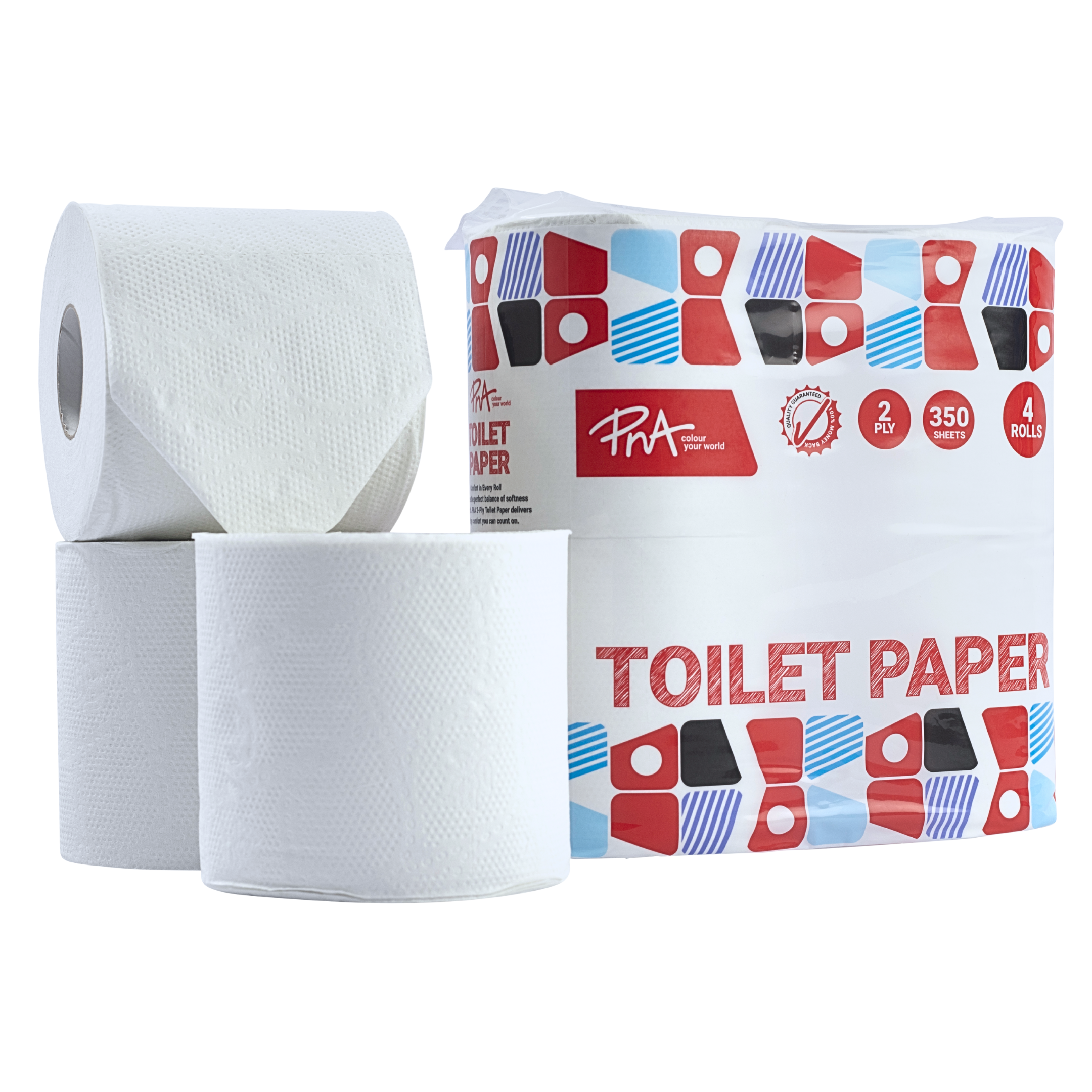 PNA Toilet Paper 2-Ply Pack of 4