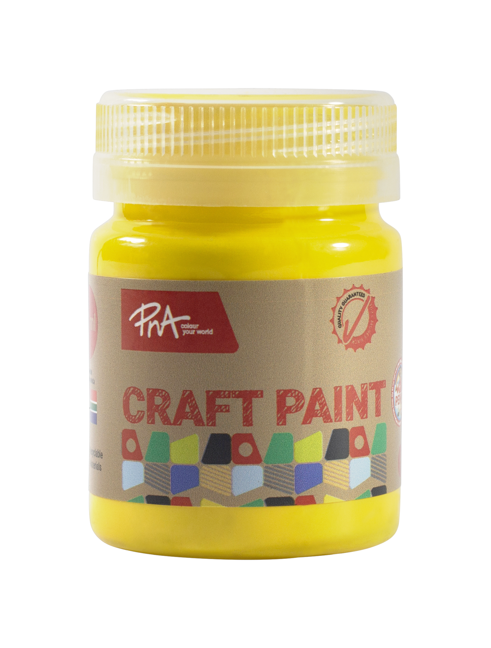 PNA Crafters Paint Golden Whim Bright Yellow 50ml