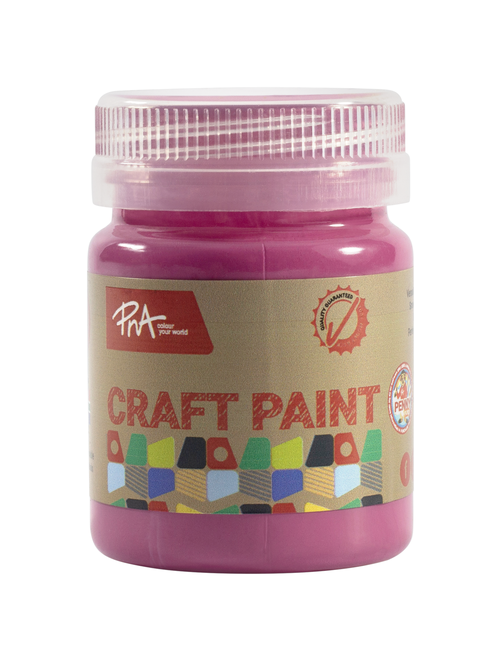 PNA Crafters Paint Pink Riot 50ml
