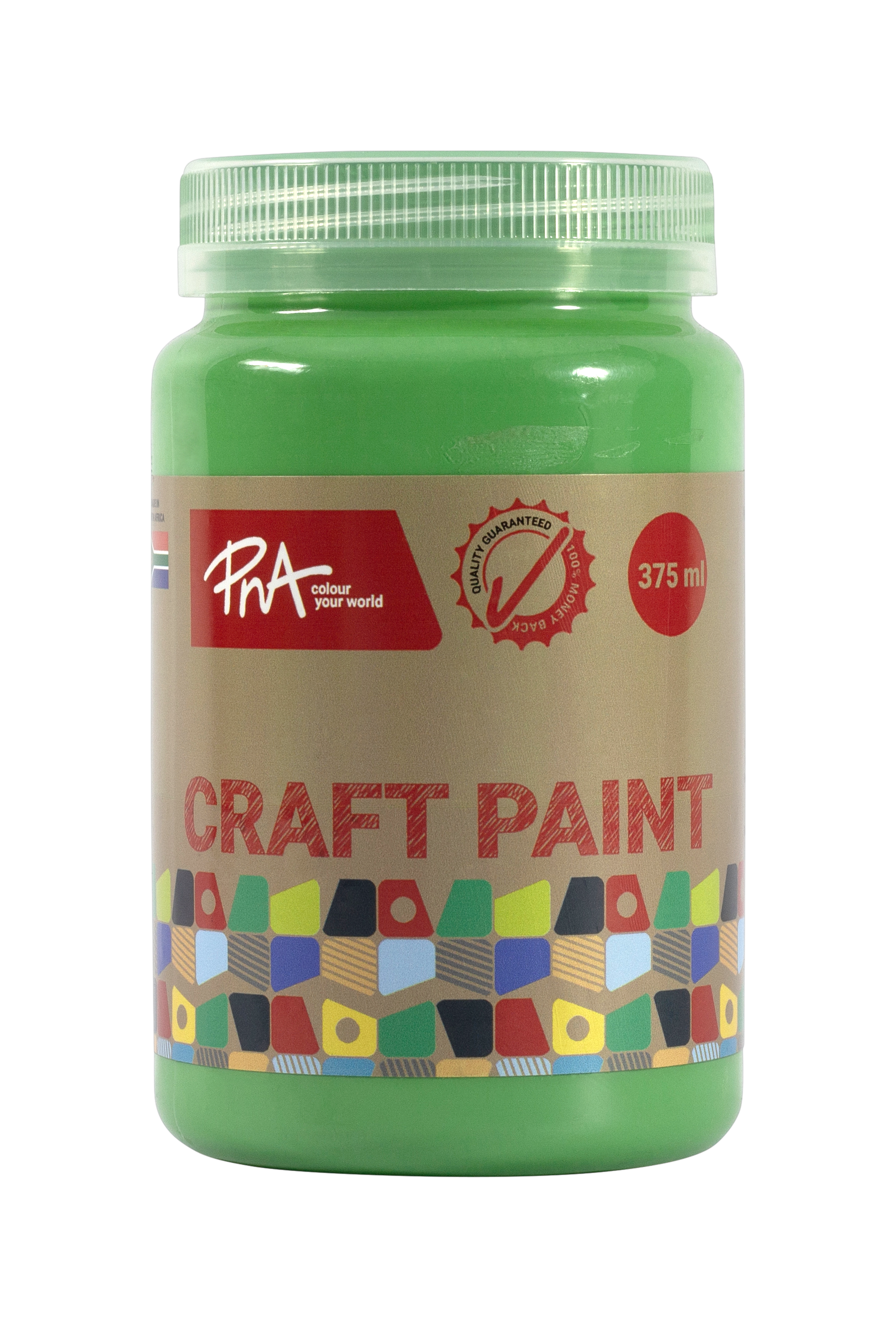 PNA Crafters Paint Thyme Warp Bright Green 375ml