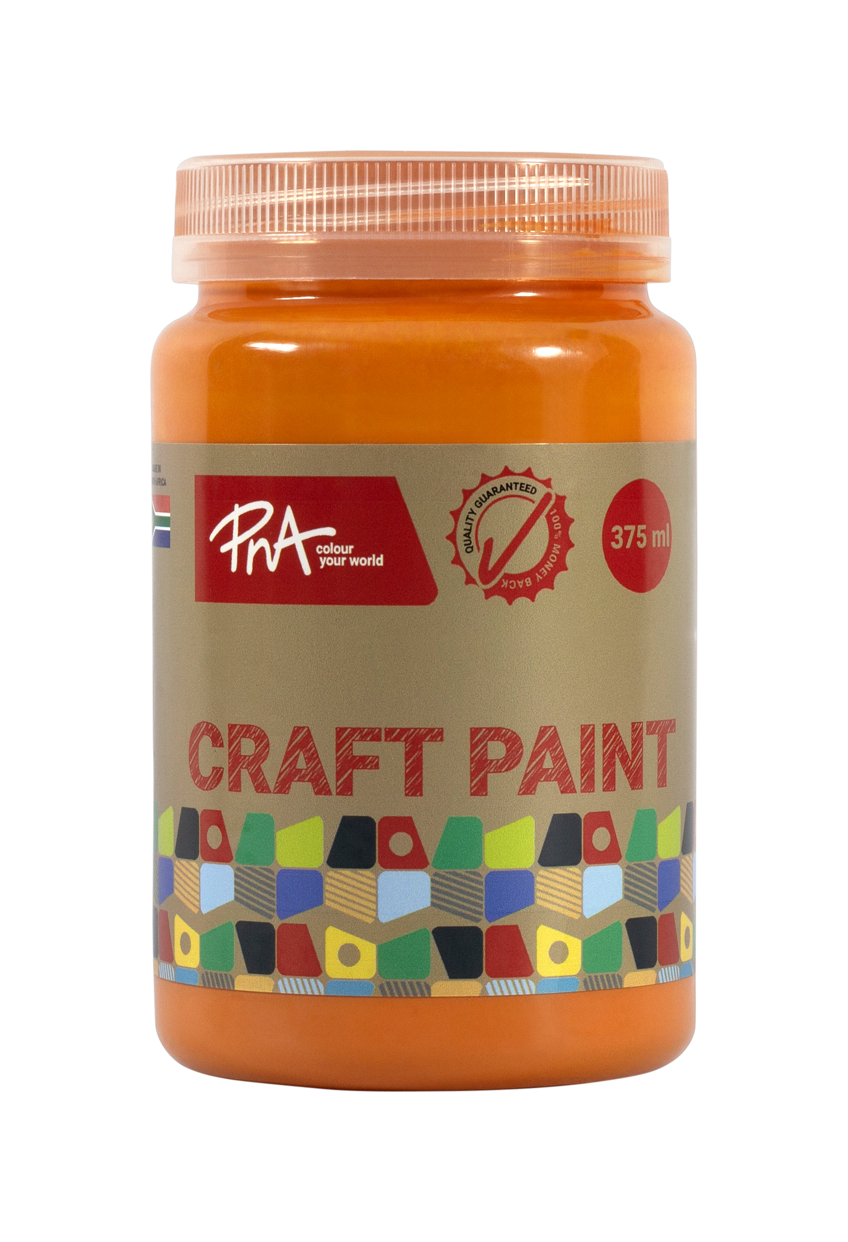 PNA Crafters Paint Tangerine Theory Orange 375ml