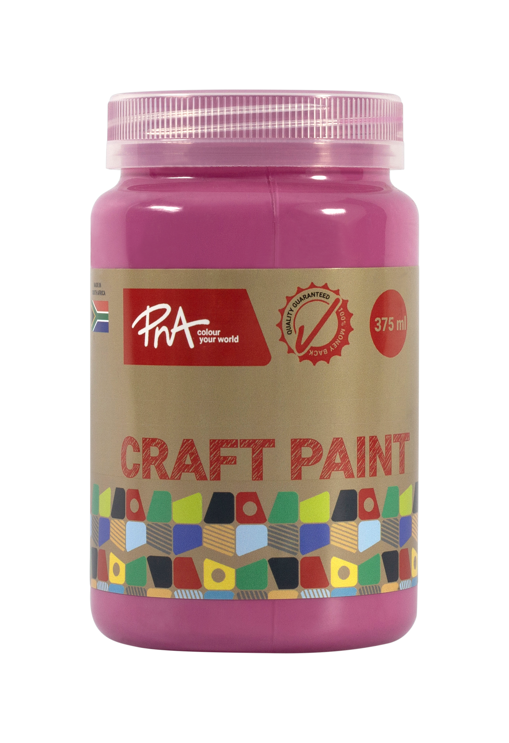 PNA Crafters Paint Pink Riot 375ml