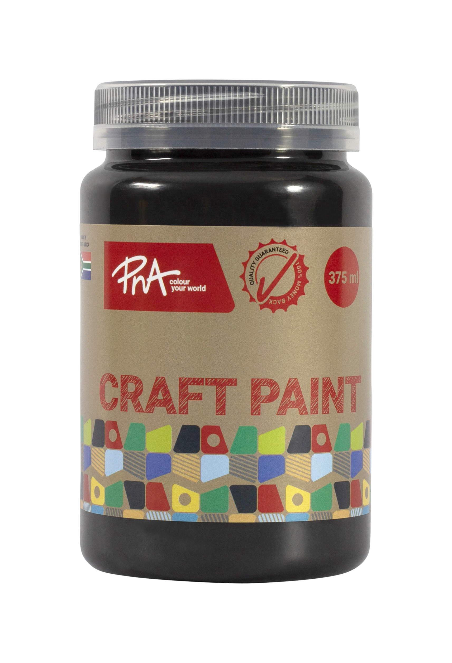 PNA Crafters Paint Graphite Whisper Black 375ml
