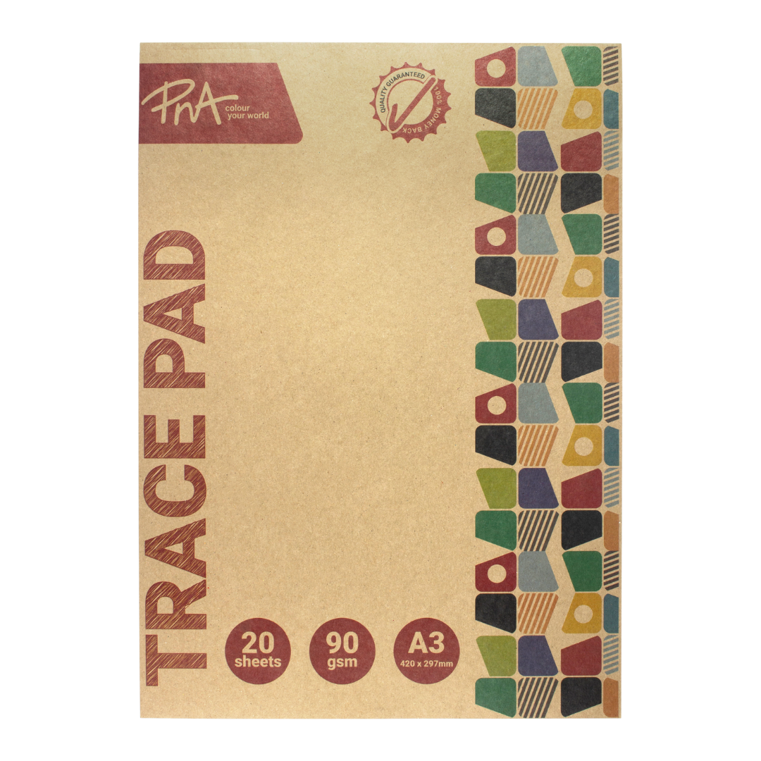 PNA Trace Pad 90gsm A3 20 Sheets