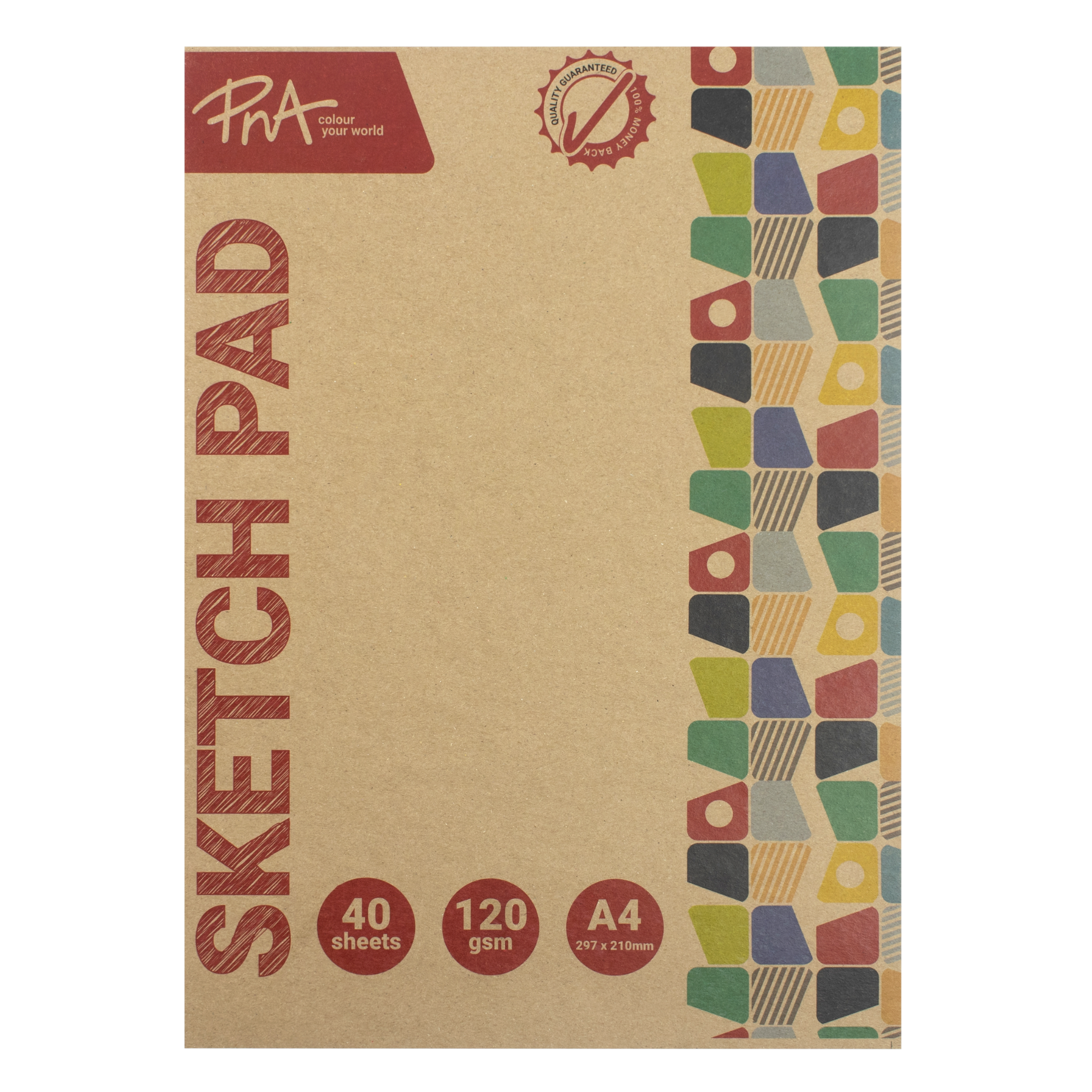 PNA Sketch Pad 120gsm A4 40 Sheets
