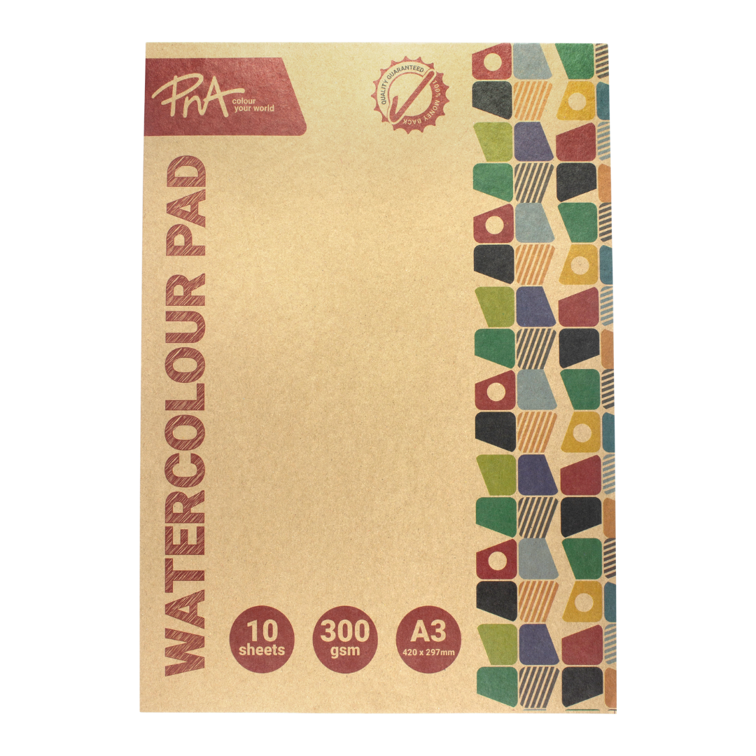 PNA Watercolour Paper A3 300gsm 10 Sheets