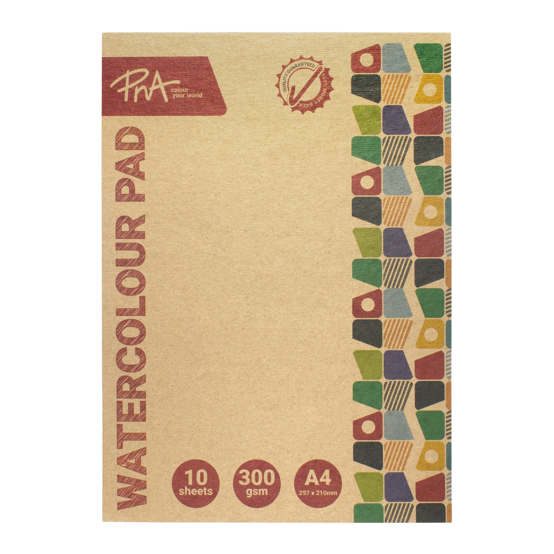PNA Watercolour Paper A4 300gsm 10 Sheets