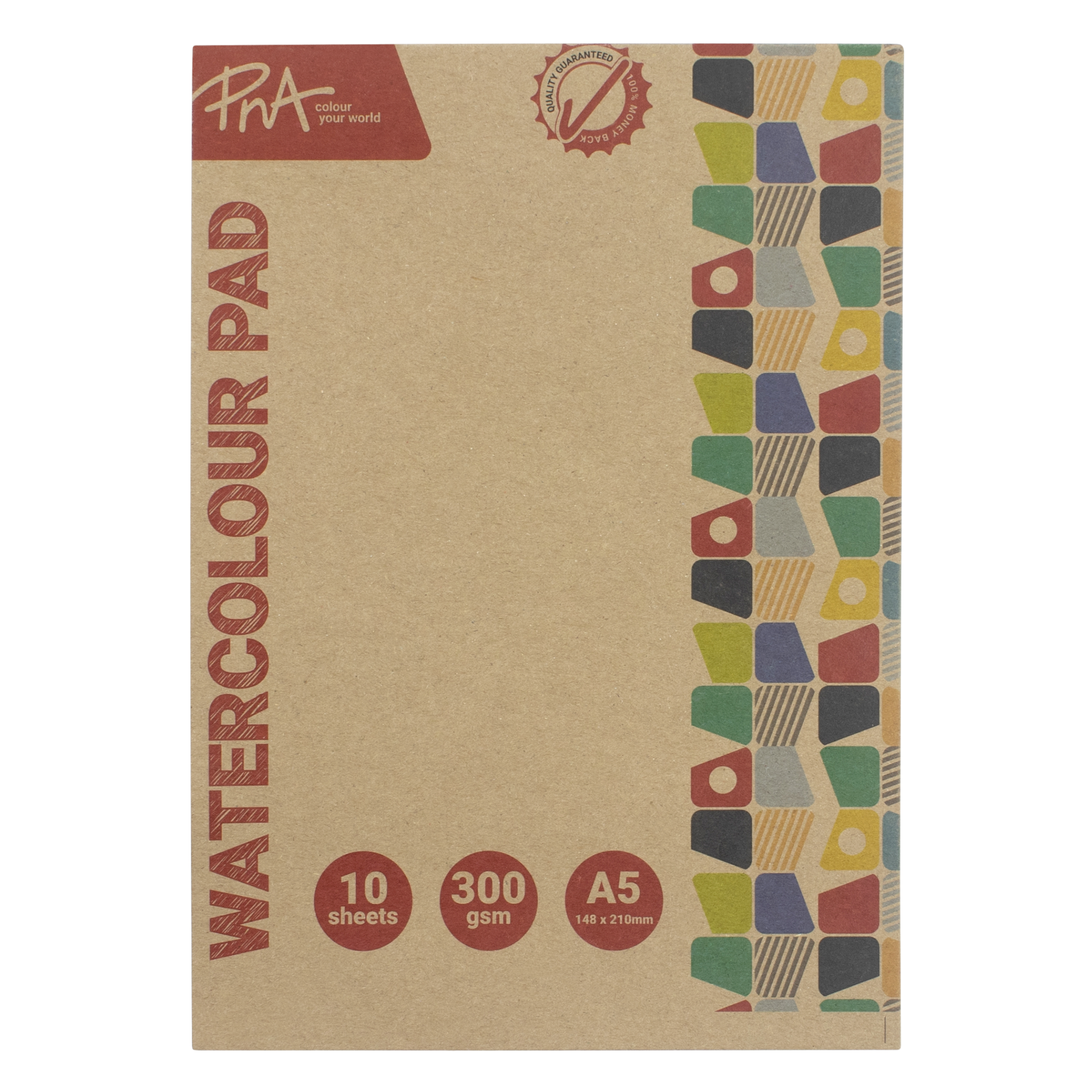 PNA Watercolour Paper A5 300gsm 10 Sheets