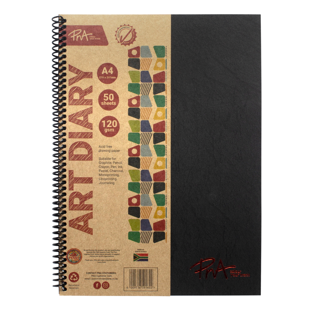 PNA Art Diary Craft Cover 120gsm A4 50 Sheets