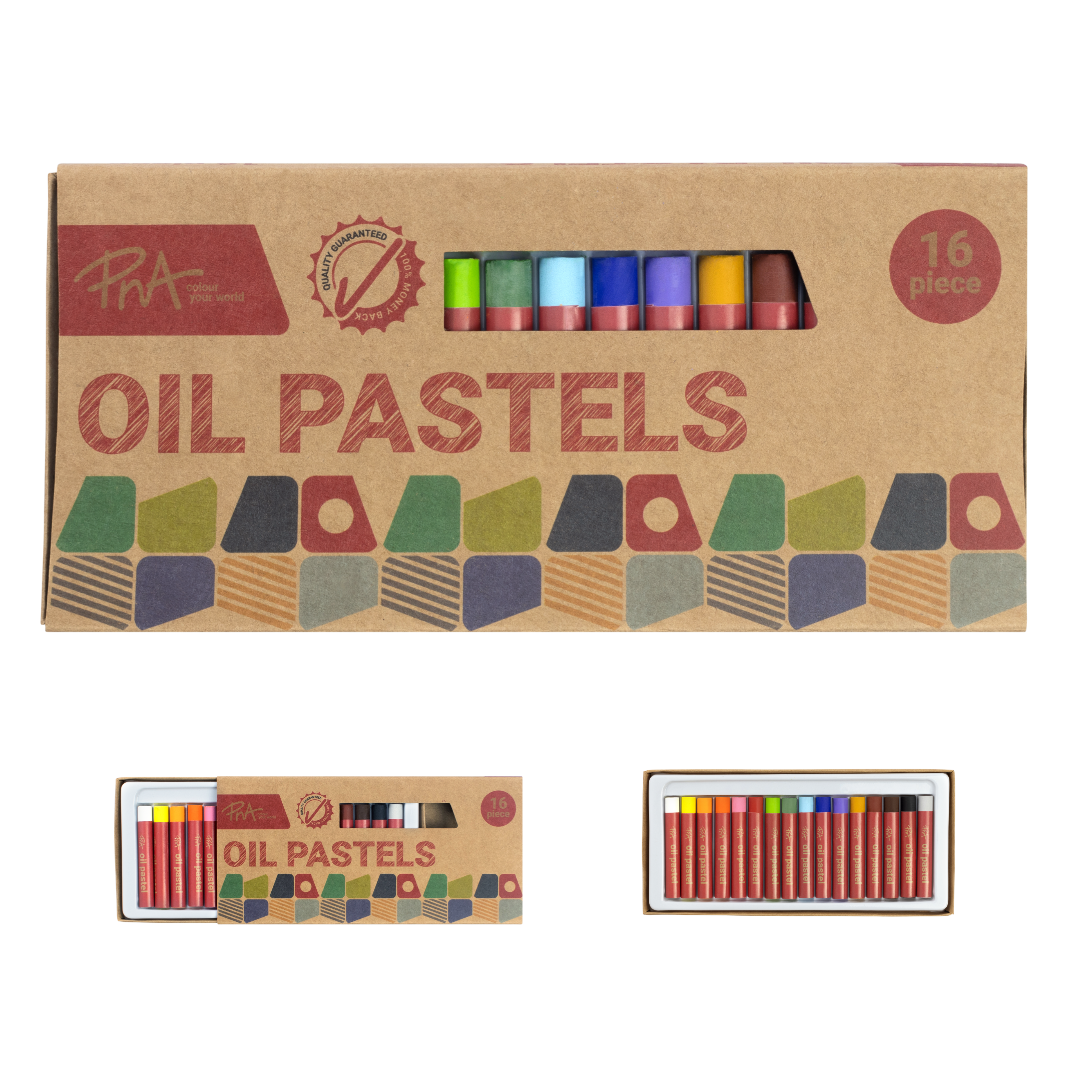 PNA Soft Oil Pastels Set of 16