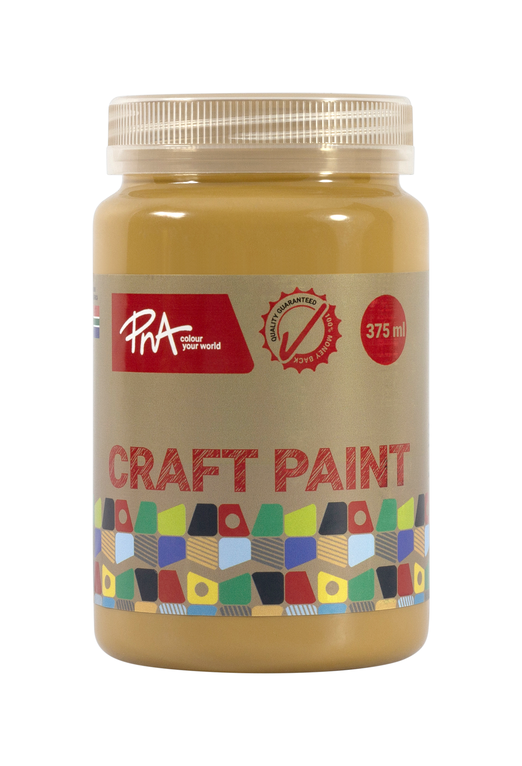 PNA Crafters Paint Burnt Acorn Light Brown 375ml