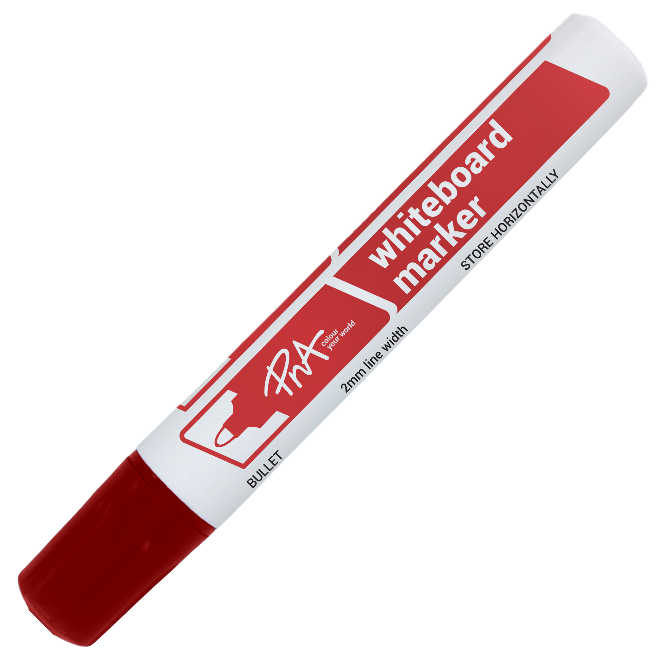 PNA Whiteboard Marker Bullet Tip Red