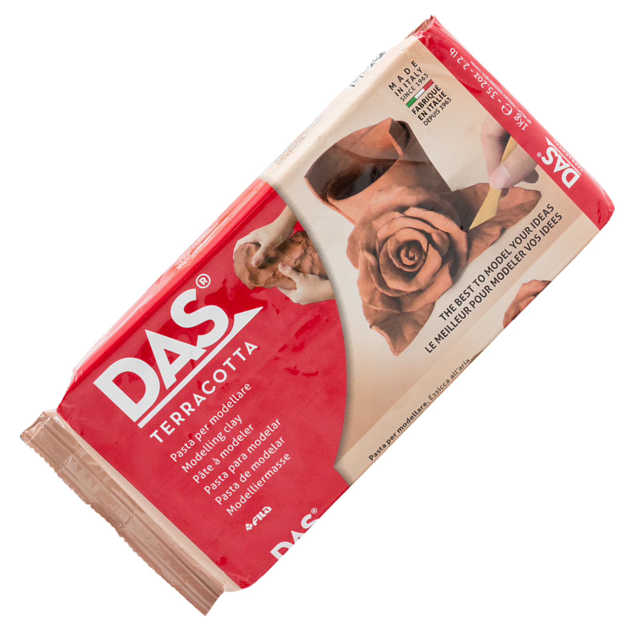 DAS Air Drying Clay Terracotta 1kg