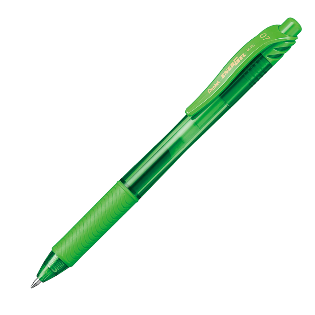 Pentel Energel-X Pen Lime Green 0,7mm – PNA Cresta
